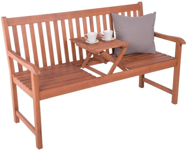 Garden Pleasure Gartenbank Padang 985095 natur Holz 142,0 cm  ( 985095 )