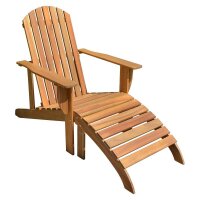 Garden Pleasure Sonnenliege Adirondack Chair Harper natur Holz