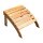 Garden Pleasure Sonnenliege Adirondack Chair Harper natur Holz