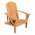 Garden Pleasure Sonnenliege Adirondack Chair Harper natur Holz