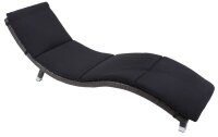 Garden Pleasure Sonnenliegen CARACAS braun Aluminium 2 St.  ( 970139-4 )