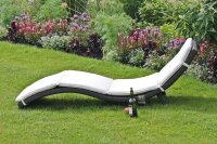 Garden Pleasure Sonnenliegen CARACAS braun Aluminium 2 St.  ( 970139-4 )
