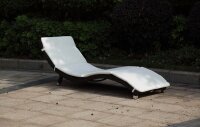 Garden Pleasure Sonnenliegen CARACAS braun Aluminium 2 St.  ( 970139-4 )