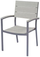 Garden Pleasure Sitzgruppe OLIVIA, schwarz Kunststoff, Metall, 7-teilig