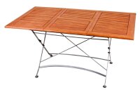 Garden Pleasure Gartentisch WIEN braun rechteckig 90,0 x...