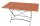 Garden Pleasure Gartentisch WIEN braun rechteckig 90,0 x 100,0 / 150,0 x 74,0 cm