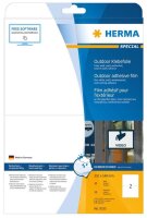 HERMA Folien-Kraftklebe-Etiketten 9535 weiß 210,0 x 148,0 mm, 10 Blatt