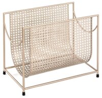 HAKU Möbel Zeitungsständer 22217 gold Metall,...
