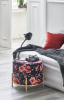 HAKU Möbel Wohnzimmer-Hocker 22947 Rosen, 1 St.