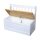 Garden Pleasure Sitztruhe Kinder 314103-2 braun, weiß Holz 60,0 cm