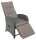 Garden Pleasure Gartenstühle mit Armlehnen SALERNO grau, Metall, 2 St.