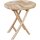 Garden Pleasure Gartentisch JAVA natur rund Ø70 x Ø70 x 75,0 cm