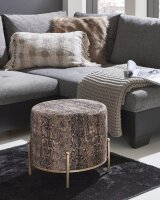 HAKU Möbel Wohnzimmer-Hocker 22951 Snake, 1 St.