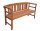 Garden Pleasure Gartenbank HARLAND 985204 natur Holz 157,0 cm