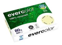 Clairefontaine Recyclingpapier Evercolor hellgelb DIN A4...