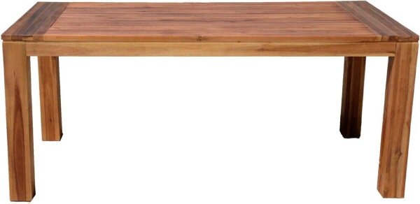 Garden Pleasure Gartentisch TOPKEA braun rechteckig 90,0 x 180,0 x 77,0 cm