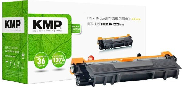 KMP B-T56  schwarz Toner kompatibel zu brother TN-2320