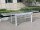 Garden Pleasure Gartentisch LOLA grau rechteckig 90,0 x 135,0 / 270,0 x 75,0 cm