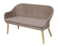 Garden Pleasure Sitzgruppe PUEBLO, natur Kunststoff, Holz, 4-teilig