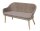 Garden Pleasure Sitzgruppe PUEBLO, natur Kunststoff, Holz, 4-teilig
