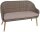 Garden Pleasure Sitzgruppe PUEBLO, natur Kunststoff, Holz, 4-teilig
