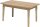 Garden Pleasure Sitzgruppe PUEBLO, natur Kunststoff, Holz, 4-teilig