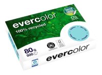 Clairefontaine Recyclingpapier Evercolor hellblau DIN A4...