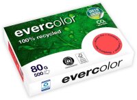 Clairefontaine Recyclingpapier Evercolor himbeerrot DIN...