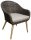 Garden Pleasure Sitzgruppe VISALIA/PUEBLO, schwarz Kunststoff, Metall, 5-teilig