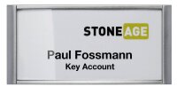DURABLE Badge Classic Namensschilder mit Magnet 7,4 x 3,4...