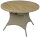 Garden Pleasure Gartentisch BASTIA braun rund Ø100 x Ø100 x 73,0 cm