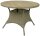 Garden Pleasure Gartentisch BASTIA braun rund Ø100 x Ø100 x 73,0 cm