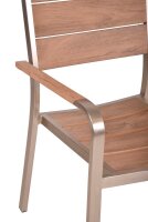 Garden Pleasure Sitzgruppe FLORENCE, silber Kunststoff, Metall, 9-teilig
