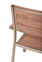 Garden Pleasure Sitzgruppe FLORENCE, silber Kunststoff, Metall, 9-teilig