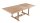 Garden Pleasure Gartentisch SOLO natur rechteckig 100,0 x 180,0 / 240,0 x 75,0 cm