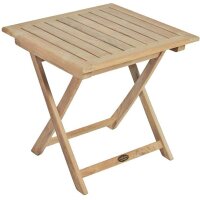 Garden Pleasure Gartentisch SOLO natur quadratisch 50,0 x...
