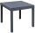 Garden Pleasure Sitzgruppe Elena, grau Kunststoff, Metall, 7-teilig