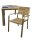 Garden Pleasure Sitzgruppe Florence, silber Kunststoff, Metall, 5-teilig