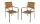 Garden Pleasure Sitzgruppe Florence, silber Kunststoff, Metall, 5-teilig