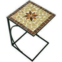 Garden Pleasure Gartentisch AMARILLO braun, ocker, beige...