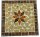 Garden Pleasure Gartentisch AMARILLO braun, ocker, beige quadratisch 35,0 x 35,0 x 53,0 cm