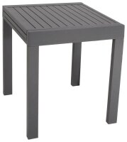 Garden Pleasure Gartentisch ELENA anthrazit quadratisch...