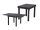 Garden Pleasure Gartentisch ELENA anthrazit quadratisch 65,0 x 65,0 / 130,0 x 75,0 cm