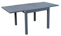 Garden Pleasure Gartentisch ELENA anthrazit quadratisch...