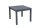 Garden Pleasure Gartentisch ELENA anthrazit quadratisch 90,0 x 90,0 / 180,0 x 75,0 cm