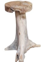 Garden Pleasure Bartisch-Set SURGA, natur Holz, 3-teilig