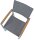 Garden Pleasure Sitzgruppe AVA, silber Kunststoff, Metall, 7-teilig