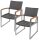 Garden Pleasure Sitzgruppe AVA, silber Kunststoff, Metall, 7-teilig