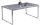 Garden Pleasure Sitzgruppe AVA, silber Kunststoff, Metall, 7-teilig