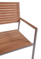 Garden Pleasure Sitzgruppe DENVER, silber Holz, Metall,...